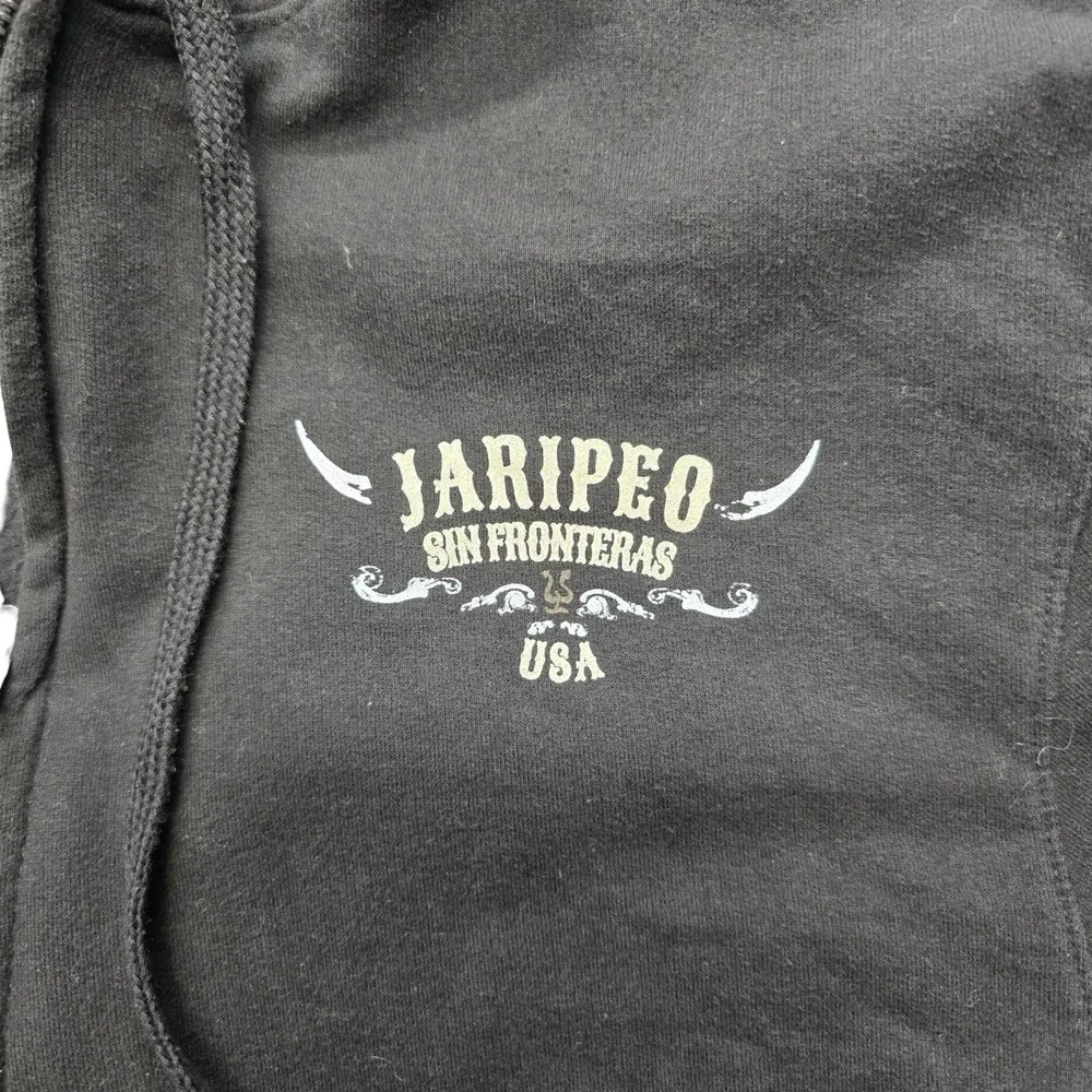 Pepe Aguilar Jaripeo Sin Fronteras Hoodie Black‎ Western Rodeo Mexico